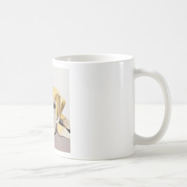 Golden Labrador Kaffeetasse (Rechts)