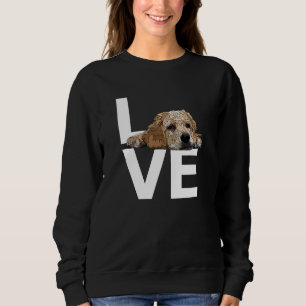 Golden Labrador Liebe Retriever Puppy Gelbe Labrad Sweatshirt