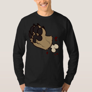 Golden Labrador Paw Gore T-Shirt