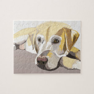 Golden Labrador Puzzle