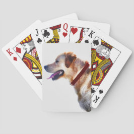 Golden Labrador Retriever Dog-Lover Geschenk Spielkarten