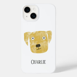Golden Labrador Retriever Dog Personalisiert Case-Mate iPhone 14 Hülle