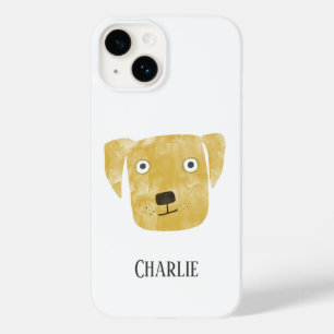 Golden Labrador Retriever Dog Personalisiert Case-Mate iPhone 14 Hülle