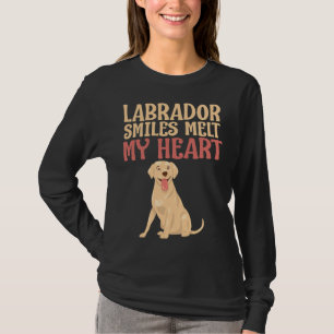 Golden Labrador Retriever lächelt Melt My Heart Do T-Shirt