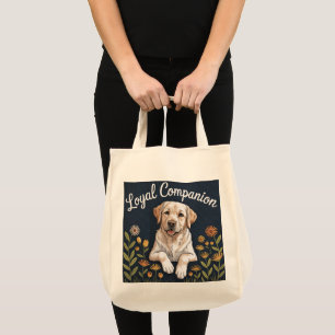 Golden Labrador Retriever Quilt Design – Spielend Tragetasche