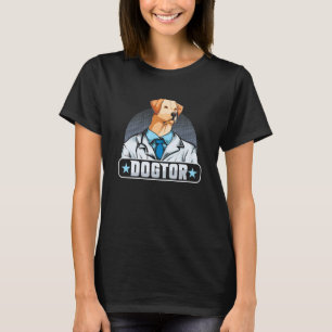 Golden Labrador Retriever Vet Tech Veterina T-Shirt