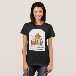 Golden Lantern | Healing Light & Spiritual Hope T-Shirt