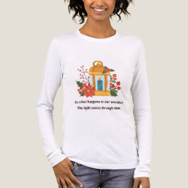 Golden Lantern | Healing Light & Spiritual Hope Tri-Blend Shirt
