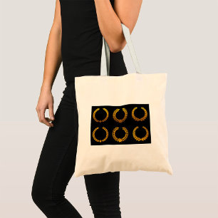 Golden Laurel Wreaths Tote Bag Tragetasche