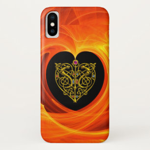 GOLDEN LEAF, schwarz-orange gelb Case-Mate iPhone Hülle