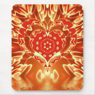 Golden Liebe Petals Mousepad