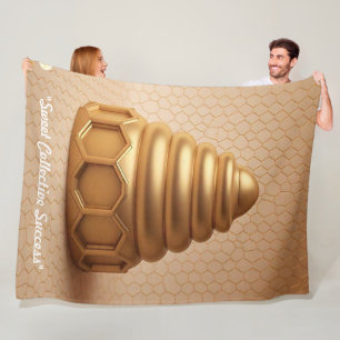 "Golden Light Designs" Fleecedecke