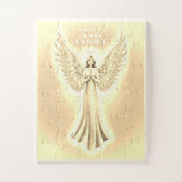 Golden Light Healing Engel 30 Piece Puzzle