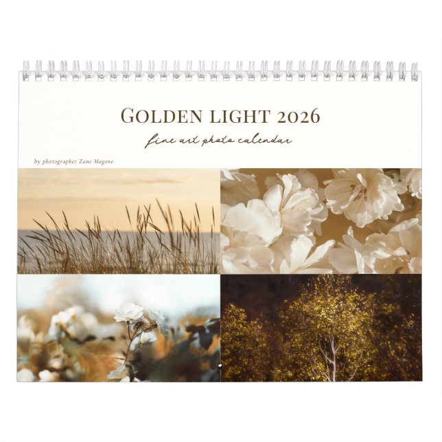 Golden Light Kalender 2026 (Titelbild)