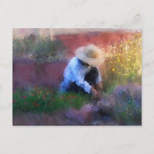 Golden Lights Postcard Postkarte