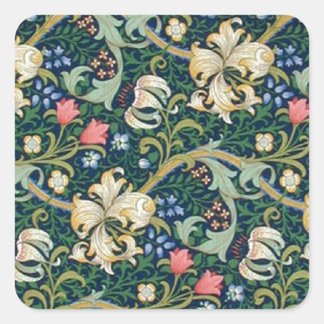 Golden Lilies Sticker (Vorderseite)