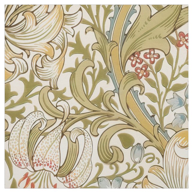 Golden Lily Classic William Morris Stoff (Muster)