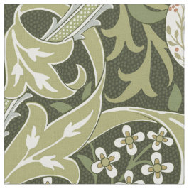 Golden Lily Forrest Grün William Morris Stoff