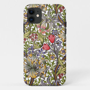 Golden Lily Vintage Blumendekor William Morris Case-Mate iPhone Hülle