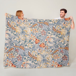Golden Lily, William Morris Fleecedecke