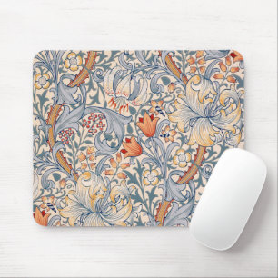 Golden Lily, William Morris Mousepad