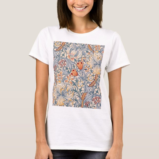 Golden Lily, William Morris T-Shirt (Vorderseite)