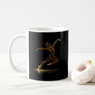Golden Line Kunst, Dichtung und Musik Banca del Go Kaffeetasse