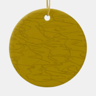 Golden Lines Keramik Ornament