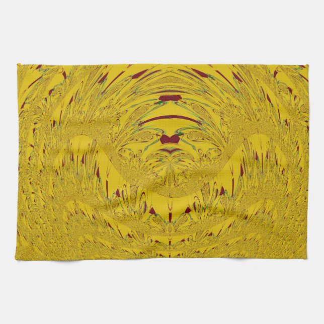 Golden Lion Head Printwerbung Handtuch (Horizontal)