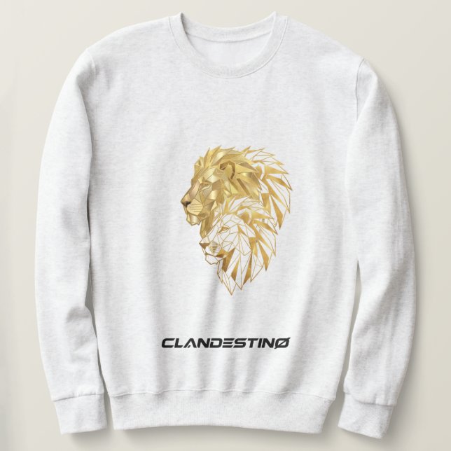 Golden Lion – Majestic Design Sweatshirt (Design vorne)