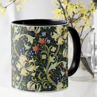 Golden Living Vintag floral Pattern Wilhelm Morris