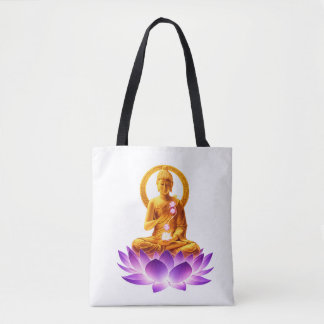 Golden Lotus Meditation Buddha Spiritual Yoga Desi