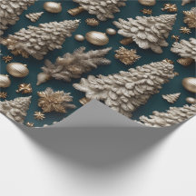Golden Luxe Weihnachtswrapping Paper