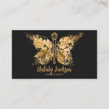 Golden Luxury Makeup Butterfly