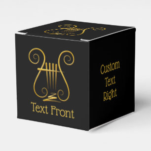 Golden Lyre Geschenkschachtel