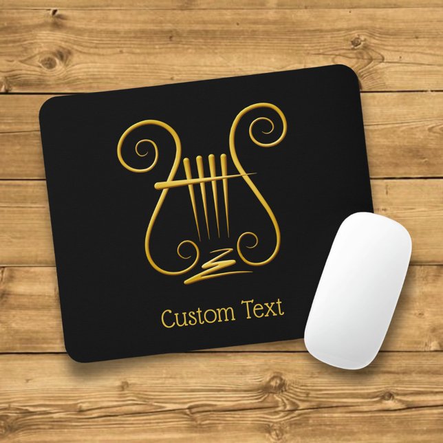 Golden Lyre Mousepad (Von Creator hochgeladen)