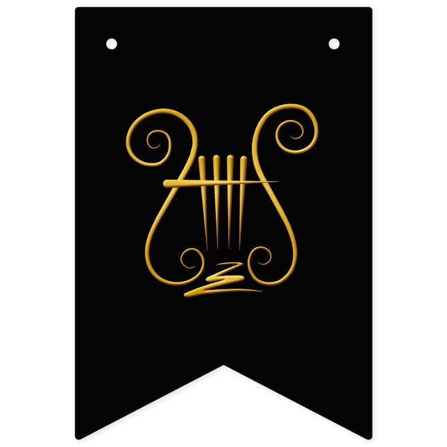 Golden Lyre Wimpelkette (Erste Fahne)