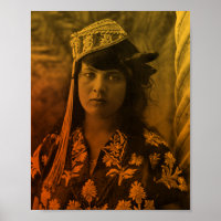 Golden Maghreb Jüdisches tunesisches Djerba Girl F