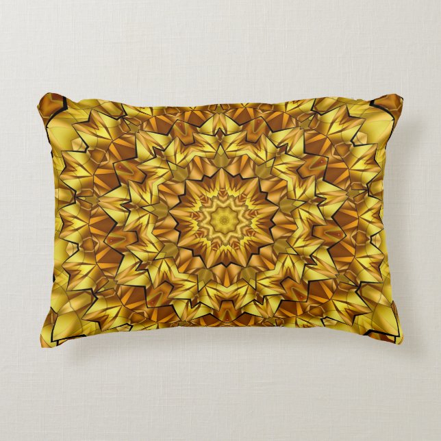 Golden Mandala Antique Abstract Design-63495 Dekokissen (Vorderseite)