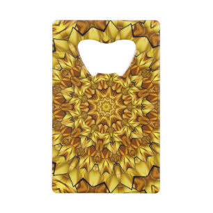 Golden Mandala Antique Abstract Design-63495 Geldbeutel Flaschenöffner