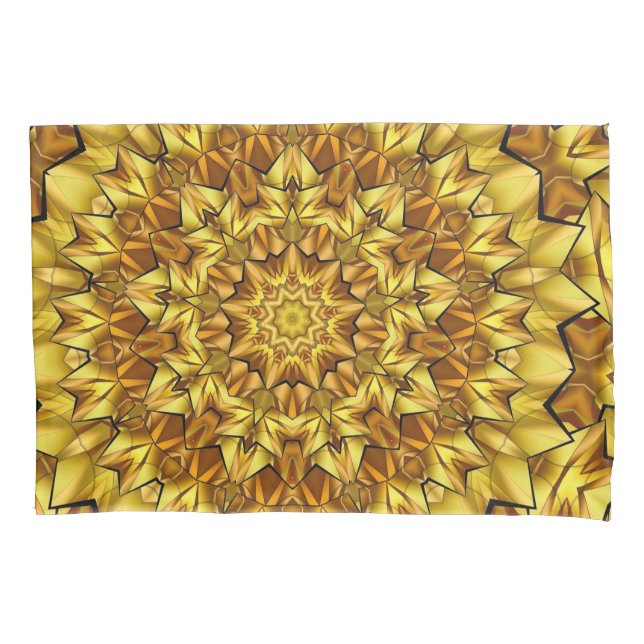 Golden Mandala Antique Abstract Design-63495 Kissenbezug (Vorderseite)