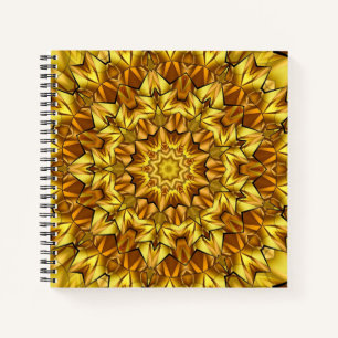 Golden Mandala Antique Abstract Design-63495 Notizbuch