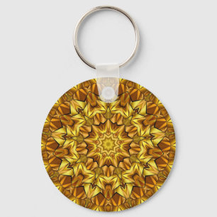 Golden Mandala Antique Abstract Design-63495 Schlüsselanhänger