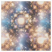 Golden Mandala Fabric
