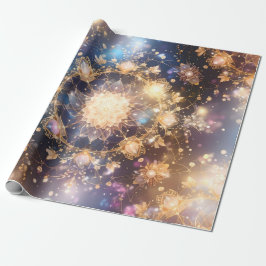 Golden Mandala Gift Wrap Geschenkpapier