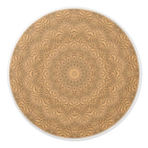Golden Mandala. "Goldener Sand".  Keramikknauf