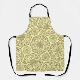 Golden Mandala Mosaic Muster Schürze