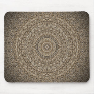 Golden Mandala Mousepad