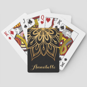 Golden Mandala Spielkarten