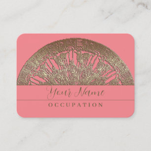 Golden Mandala - Visitenkarte